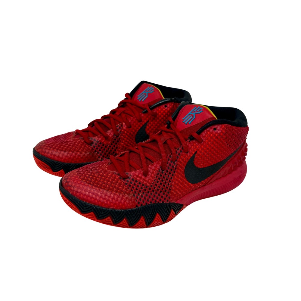 Nike Kyrie 1 Deceptive Red Men's Sz 7.5 Basketball Shoes 705277-606 Red Black - Picture 8 of 16